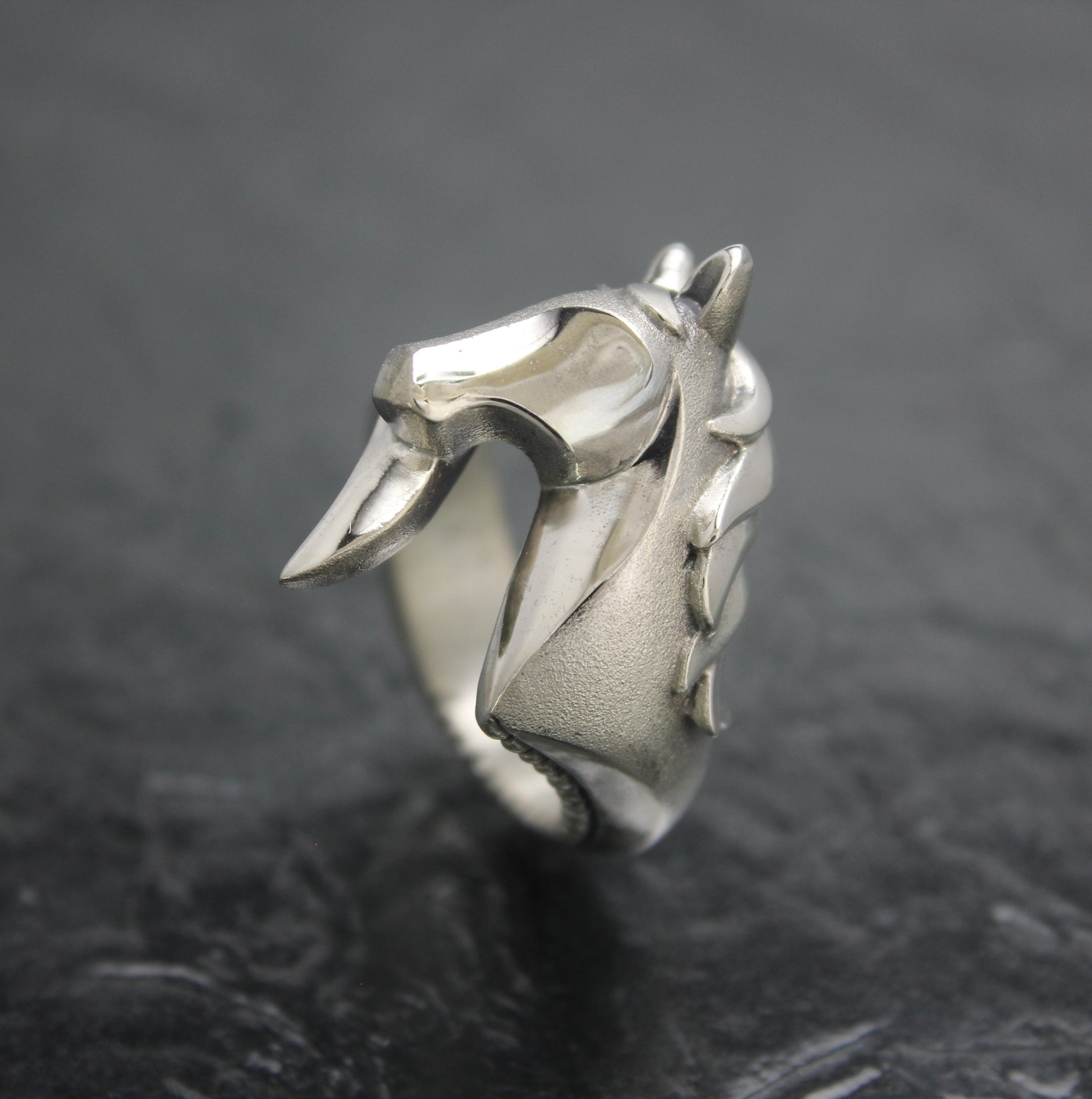 Silver Stallion Ring [New Design]