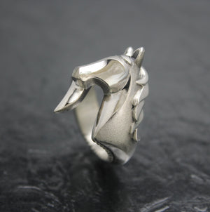 Silver Stallion Ring [New Design]