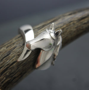 Silver Stallion Ring [New Design]