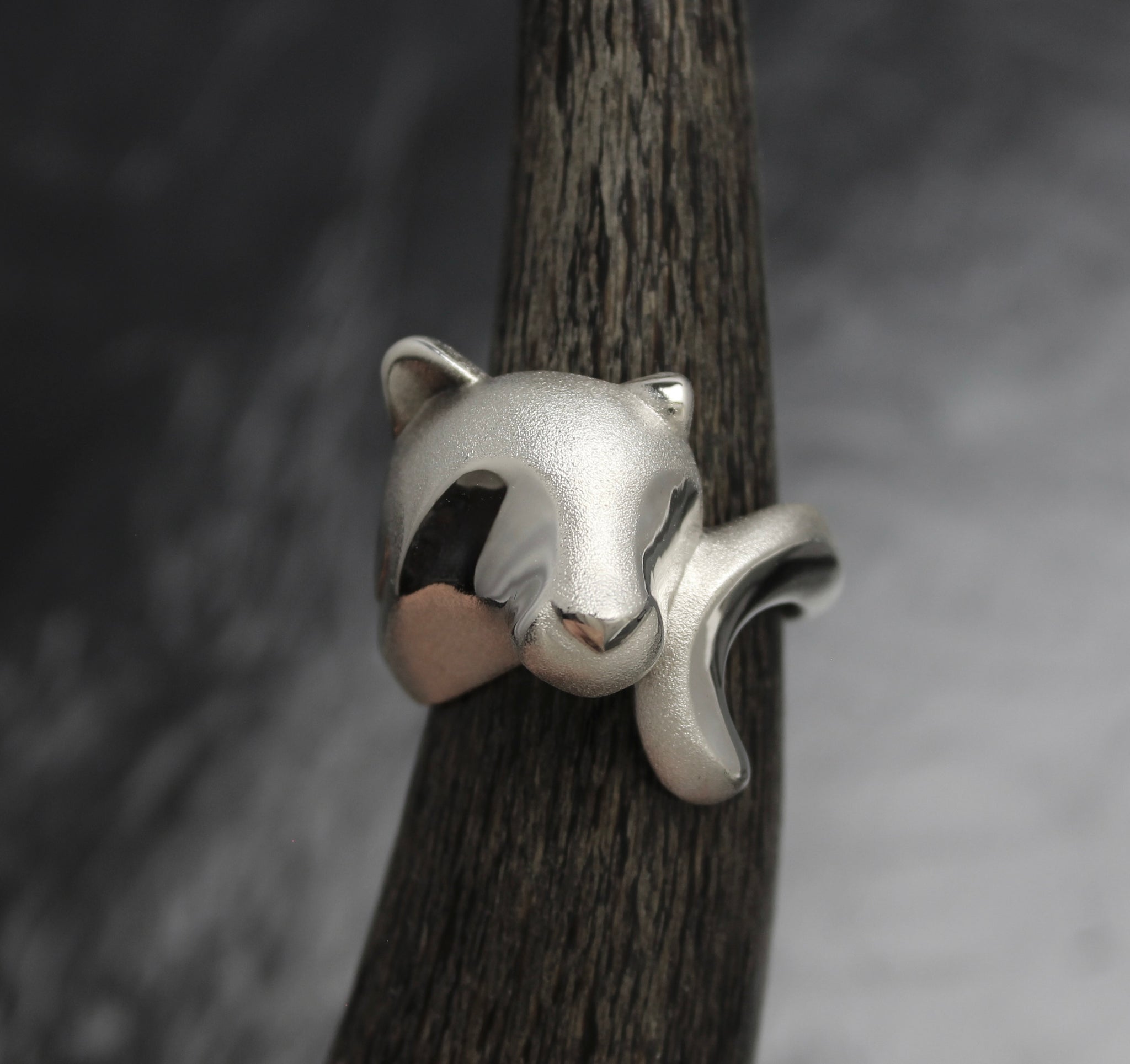 Cheetah Ring - Sterling Silver