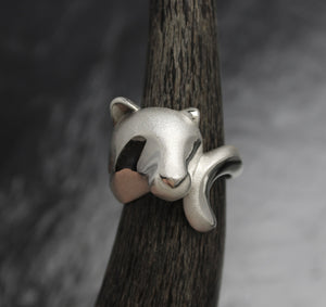 Cheetah Ring - Sterling Silver