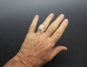 Cheetah Ring - Sterling Silver