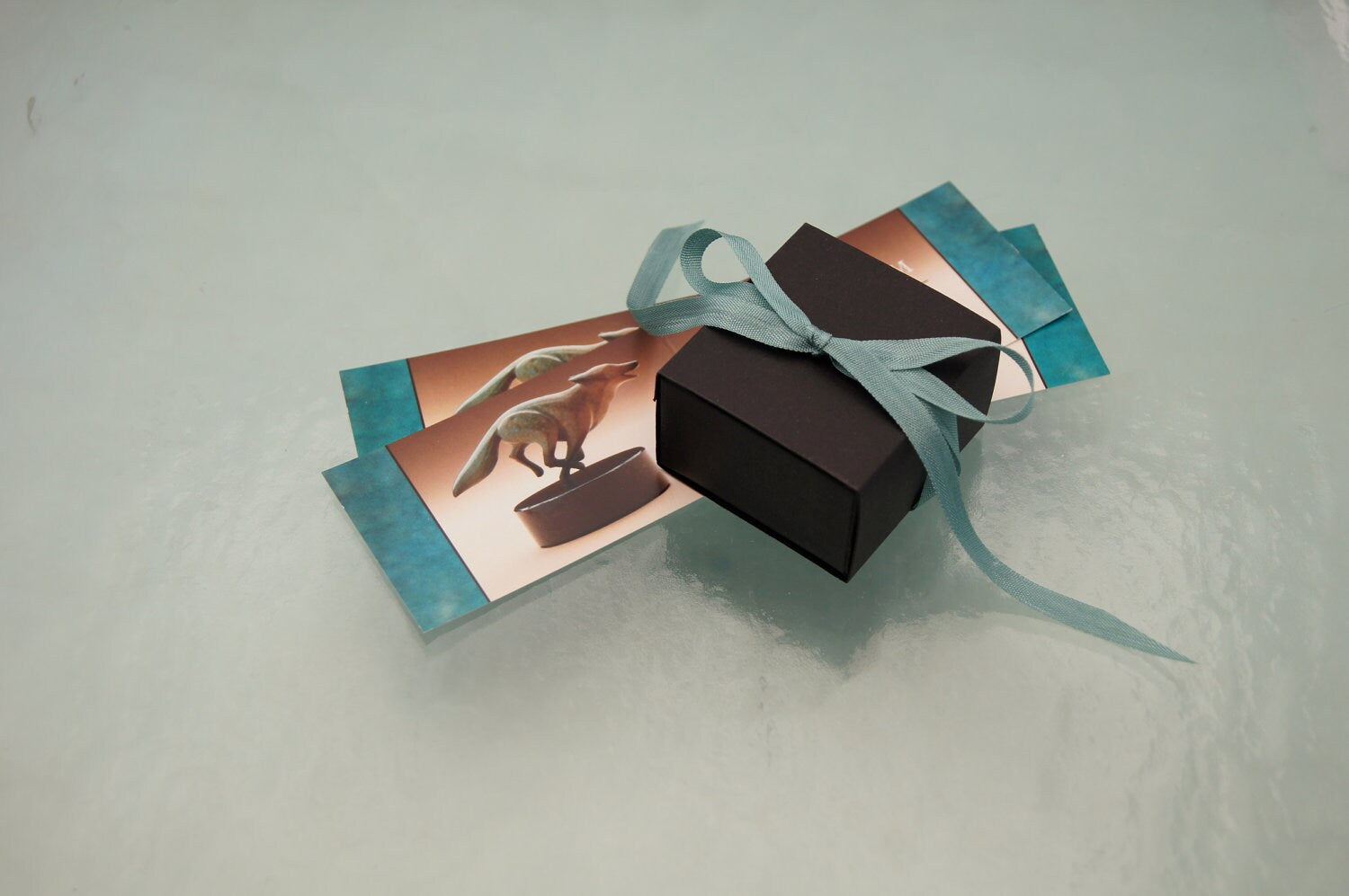 BUNNY  love ring . bronze with diamond eyes