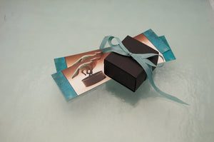 BUNNY  love ring . bronze with diamond eyes