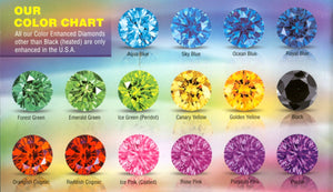 sitting kit pendant with DIAMOND EYES pick your color