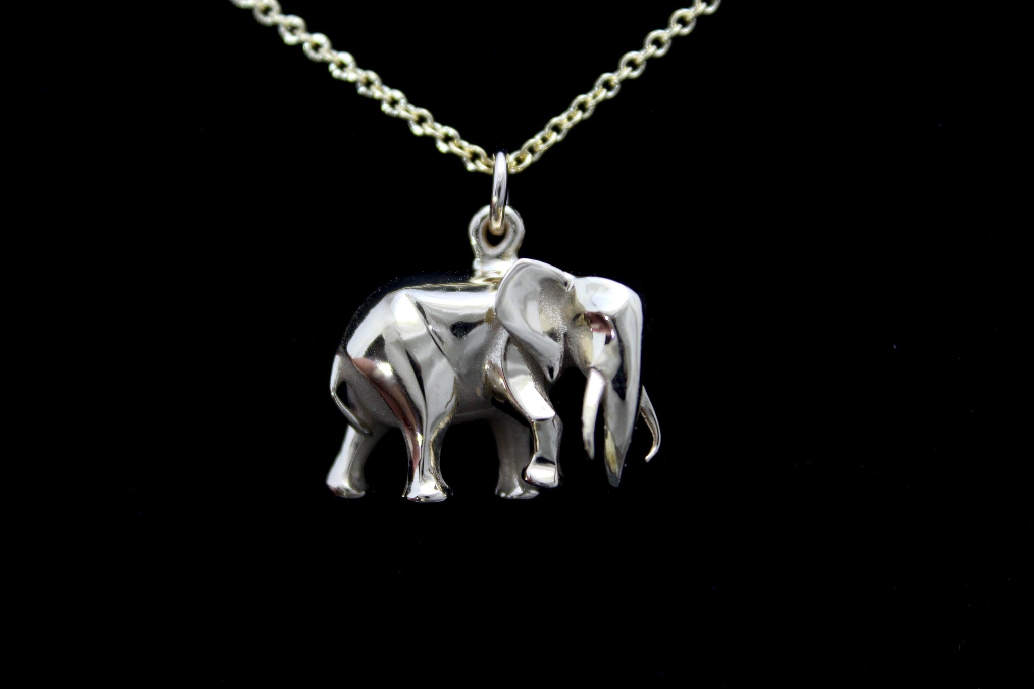 elephant charm / pendant silver