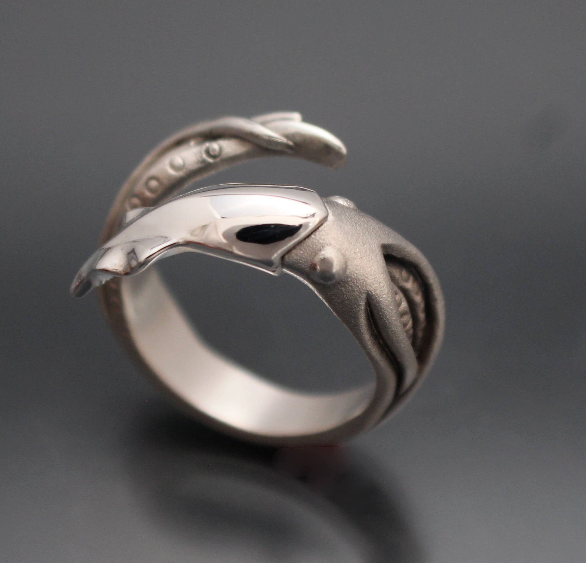 silver squid ring