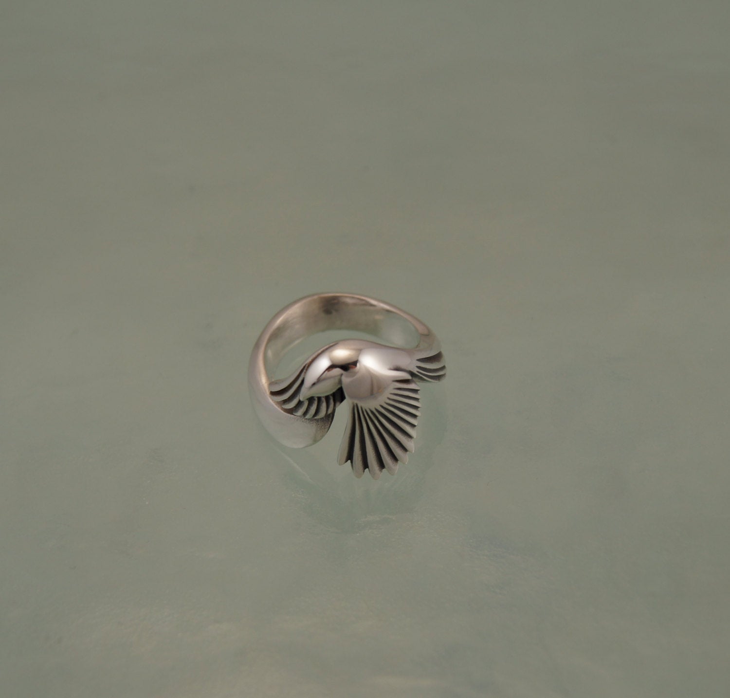 silver Magpie ring
