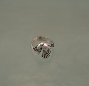silver Magpie ring