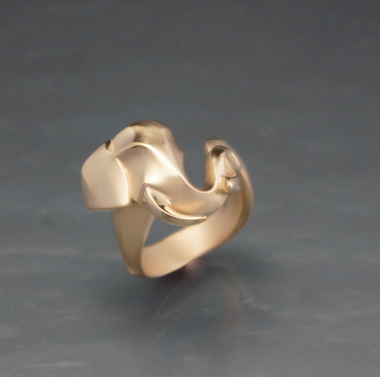 Elephant Bronze Ring